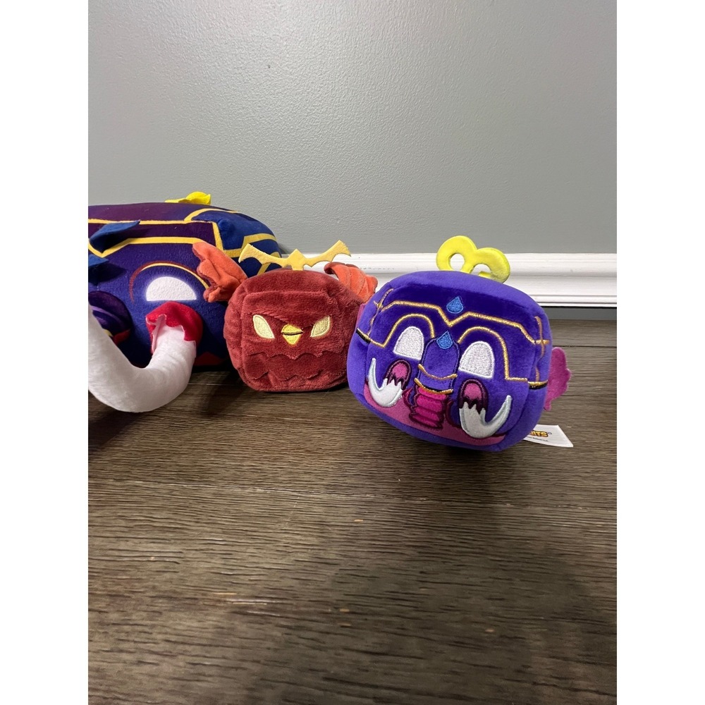Block Fruits Gummy Robot Plush Set of 5 - Picture 4 of 7